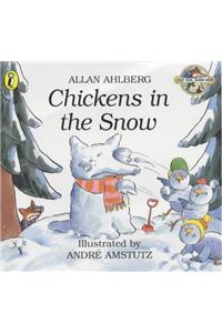 Chickens in the Snow