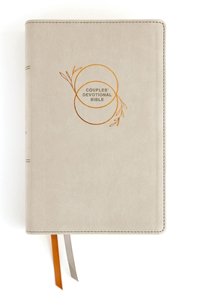 Niv, Couples' Devotional Bible (Build a Biblical Foundation for Your Marriage), Leathersoft, Stone, Comfort Print