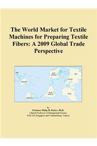 The World Market for Textile Machines for Preparing Textile Fibers