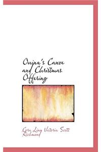 Ouina's Canoe and Christmas Offering