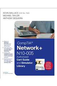CompTIA Network+ N10-005 Authorized Cert Guide and Simulator Library