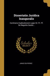 Dissertatio Juridica Inauguralis