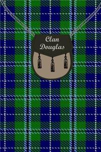 Clan Douglas Tartan Journal/Notebook
