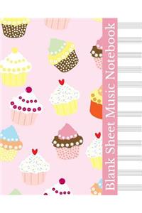 Blank Sheet Music Notebook