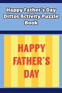Happy Father's Day Dittos Activity Puzzle Book