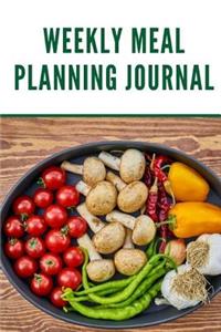 Weekly Meal Planning Journal
