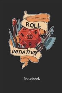 Roll Initiative Notebook