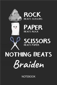 Nothing Beats Braiden - Notebook