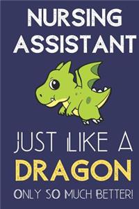 Nursing Assistant Just Like a Dragon Only So Much Better