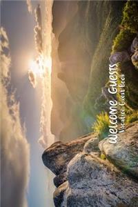 Welcome Guests Vacation Guest Book