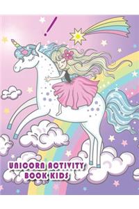 Unicorn Activity Book Kids