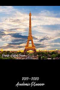 Paris Eiffel Tower 2019 - 2020 Academic Planner