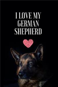 I Love My German Shepherd