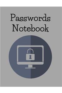Passwords Notebook