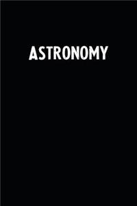 Astronomy