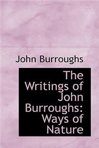 Writings of John Burroughs