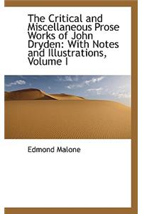 The Critical and Miscellaneous Prose Works of John Dryden