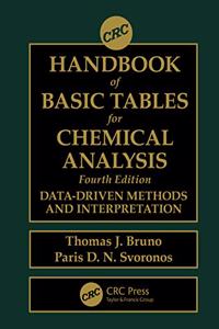 CRC Handbook of Basic Tables for Chemical Analysis