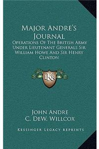 Major Andre's Journal