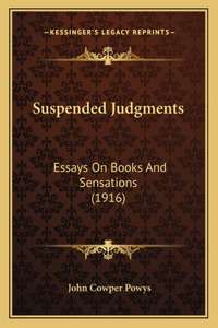 Suspended Judgments