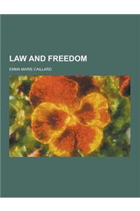 Law and Freedom