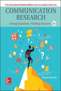 ISE Communication Research: Asking Questions, Finding Answers