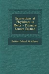 Excavations at Phylakopi in Melos