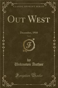 Out West, Vol. 1