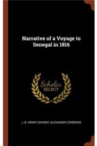 Narrative of a Voyage to Senegal in 1816