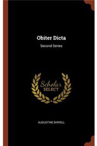 Obiter Dicta