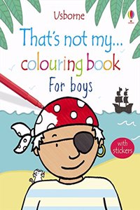 That's not my colouring book for boys