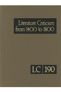 Literature Criticism from 1400 to 1800