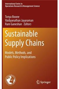 Sustainable Supply Chains