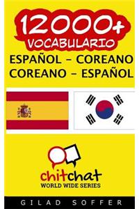 12000+ Espanol - Coreano Coreano - Espanol Vocabulario