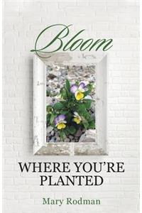 Bloom Where You're Planted