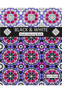 Black & White Colouring Book