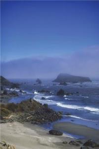 View of Pacific Ocean from Northern Oregon Journal: 150 Page Lined Notebook/Diary