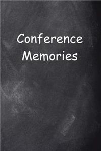 Conference Memories Chalkboard Design