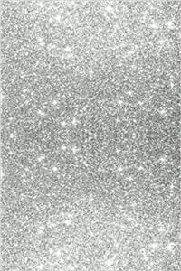 Silver Glitter Journal