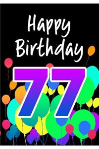 Happy Birthday 77