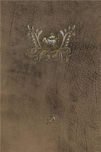 Monogram Sagittarius Notebook