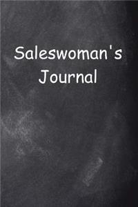 Saleswoman's Journal Chalkboard Design