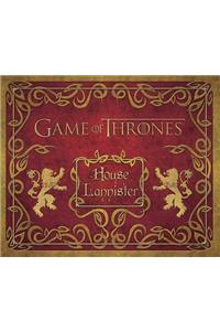 Game of Thrones: House Lannister Deluxe Stationery Set