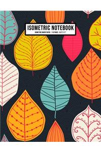 Leaf Isometric Graph Paper Notebook