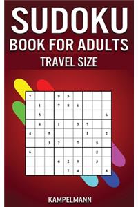Sudoku Book for Adults Travel Size