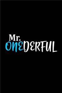 Mr. Onederful