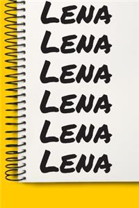 Name Lena A beautiful personalized