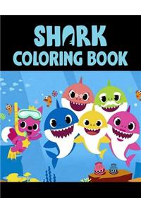 Shark Coloring Book