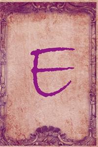 Letter E