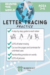 Around The World Letter Tracing Practice